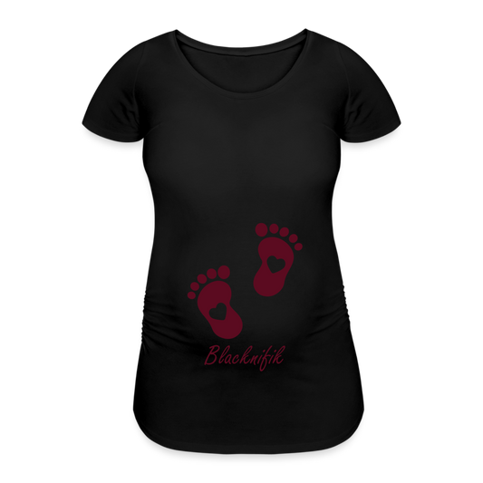 T-shirt de grossesse Femme - noir