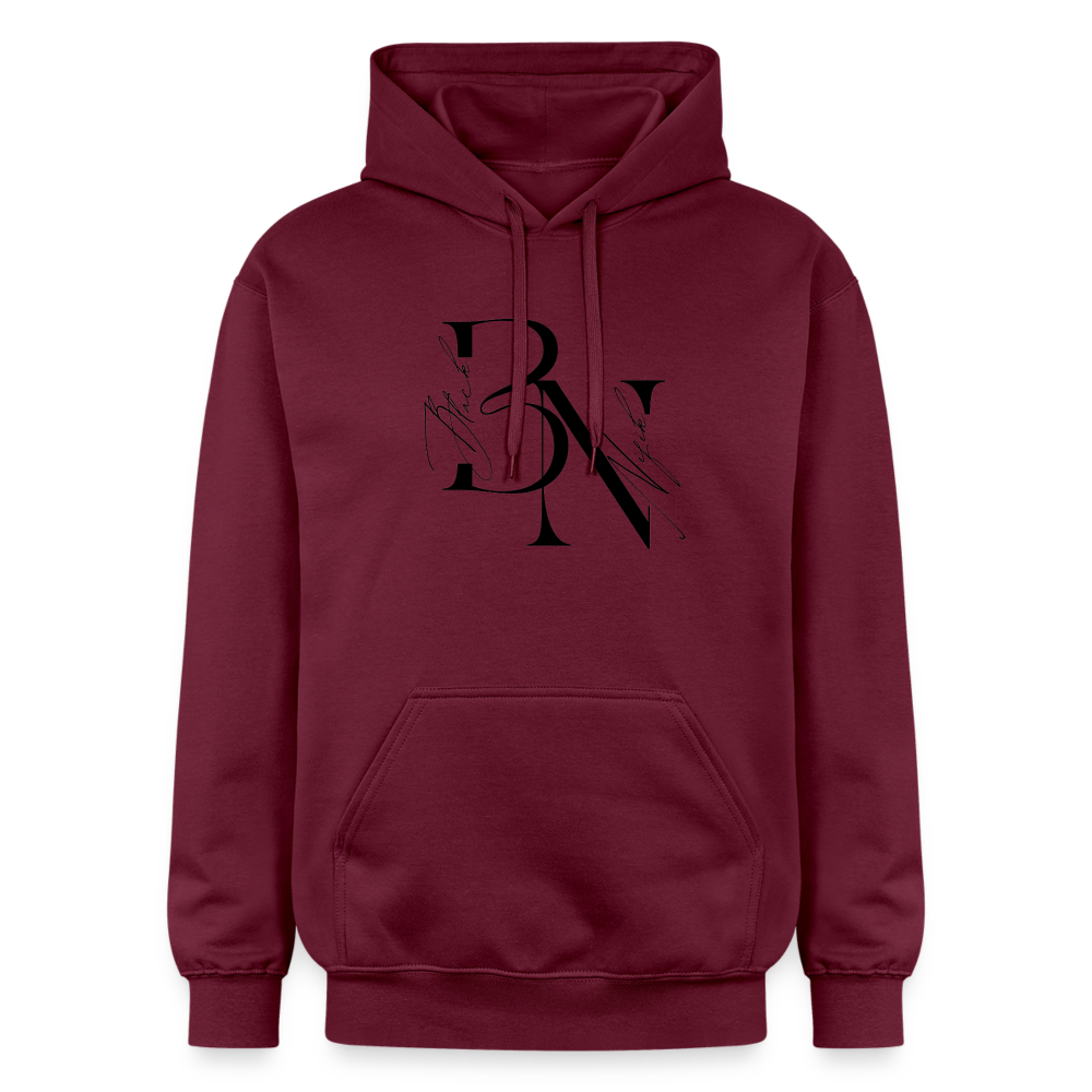 Sweat à capuche Softstyle Blacknifik - maroon