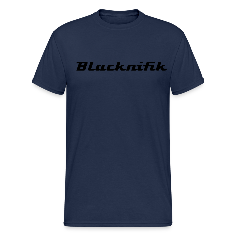 T-shirt Gildan épais homme - bleu marine