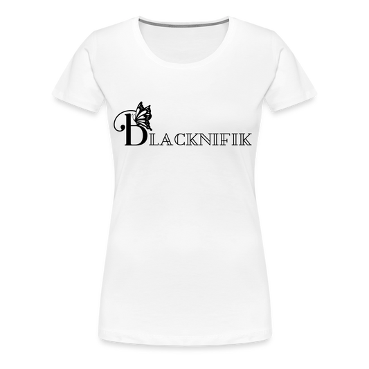 T-shirt Premium Femme - blanc