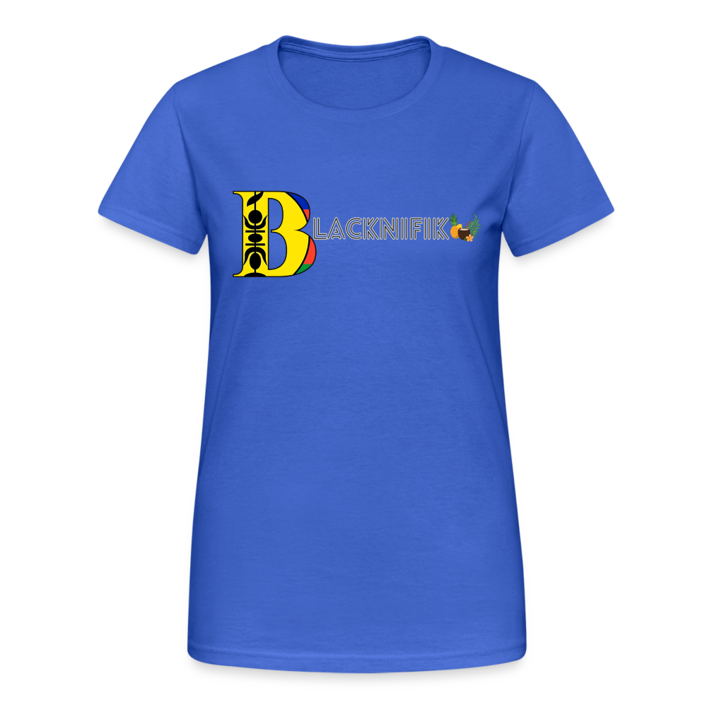 T-shirt Gildan épais femme - bleu roi