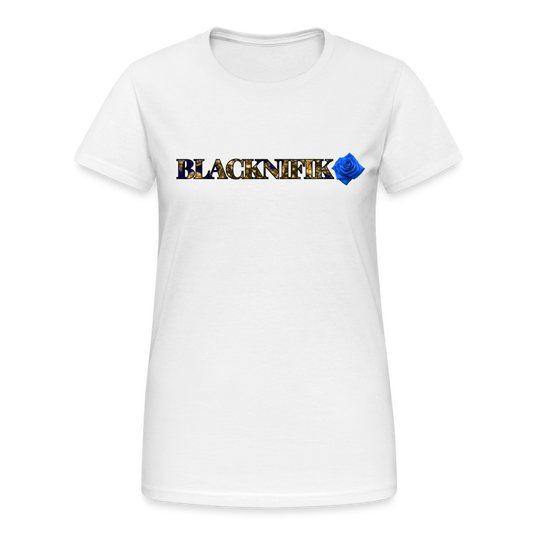 T-shirt Gildan épais femme - blanc