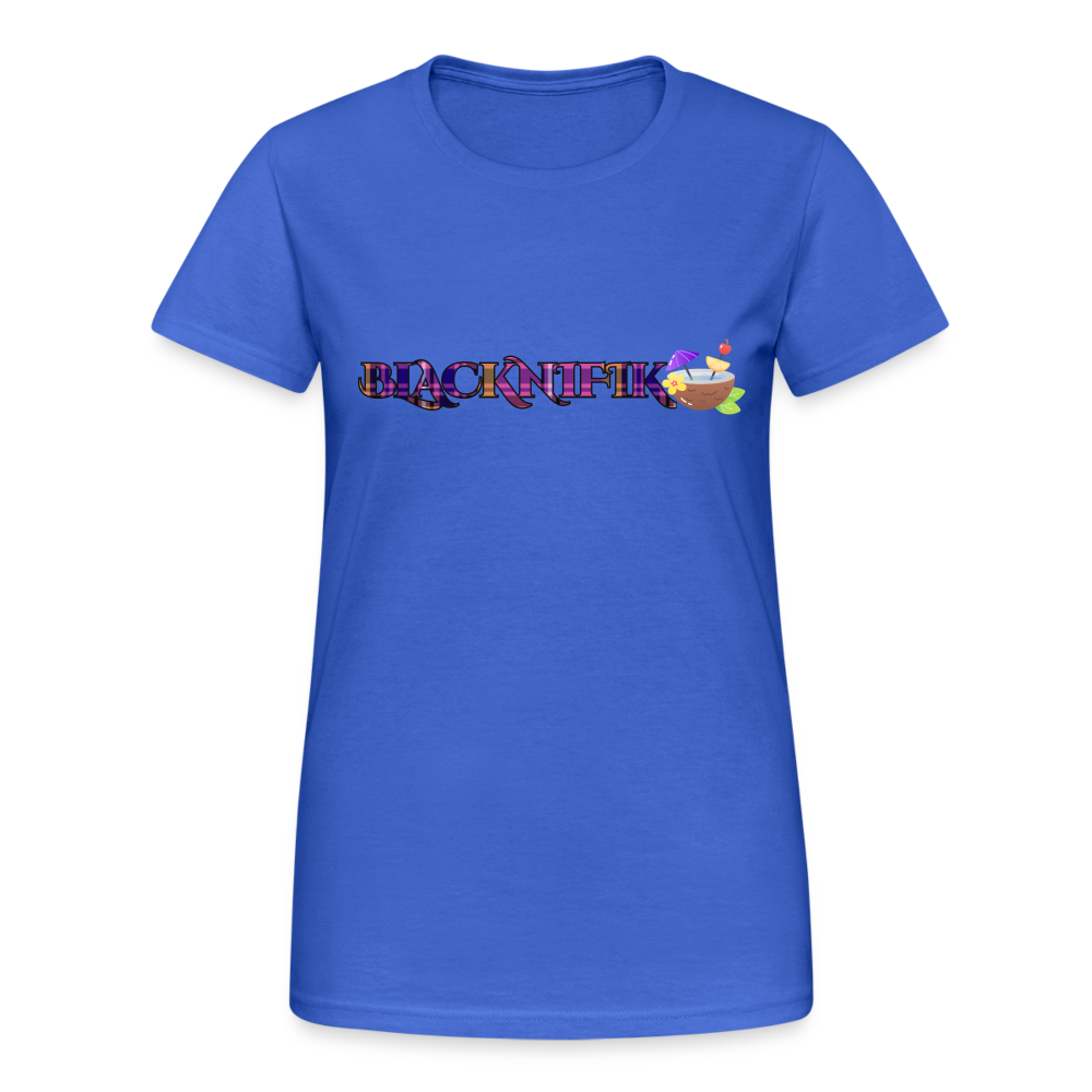 T-shirt Gildan épais femme - bleu roi