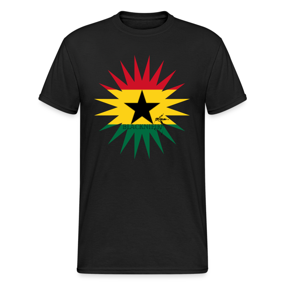 T-shirt Blacknifik Ghana - noir