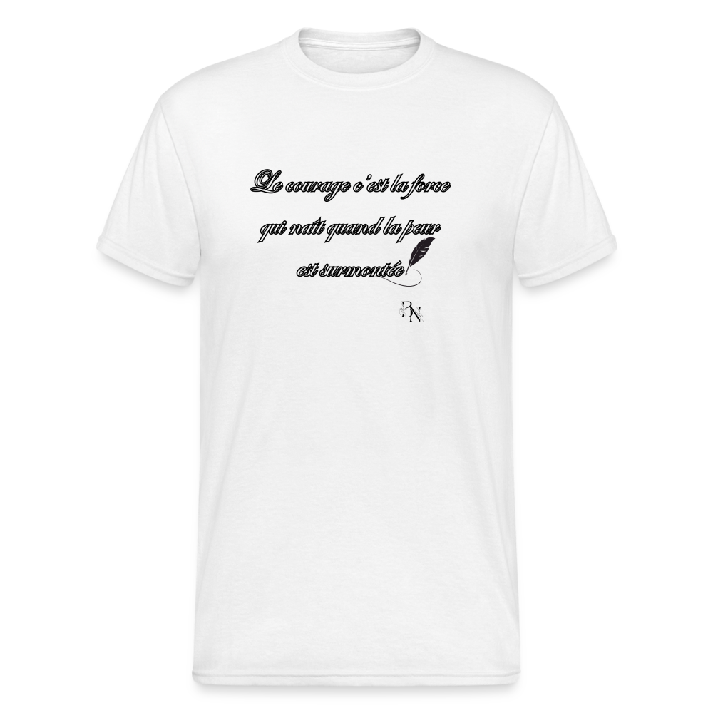 " Il était une citation " - blanc