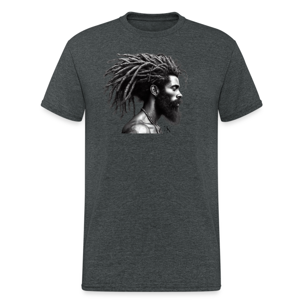" Rasta Man " - gris foncé chiné