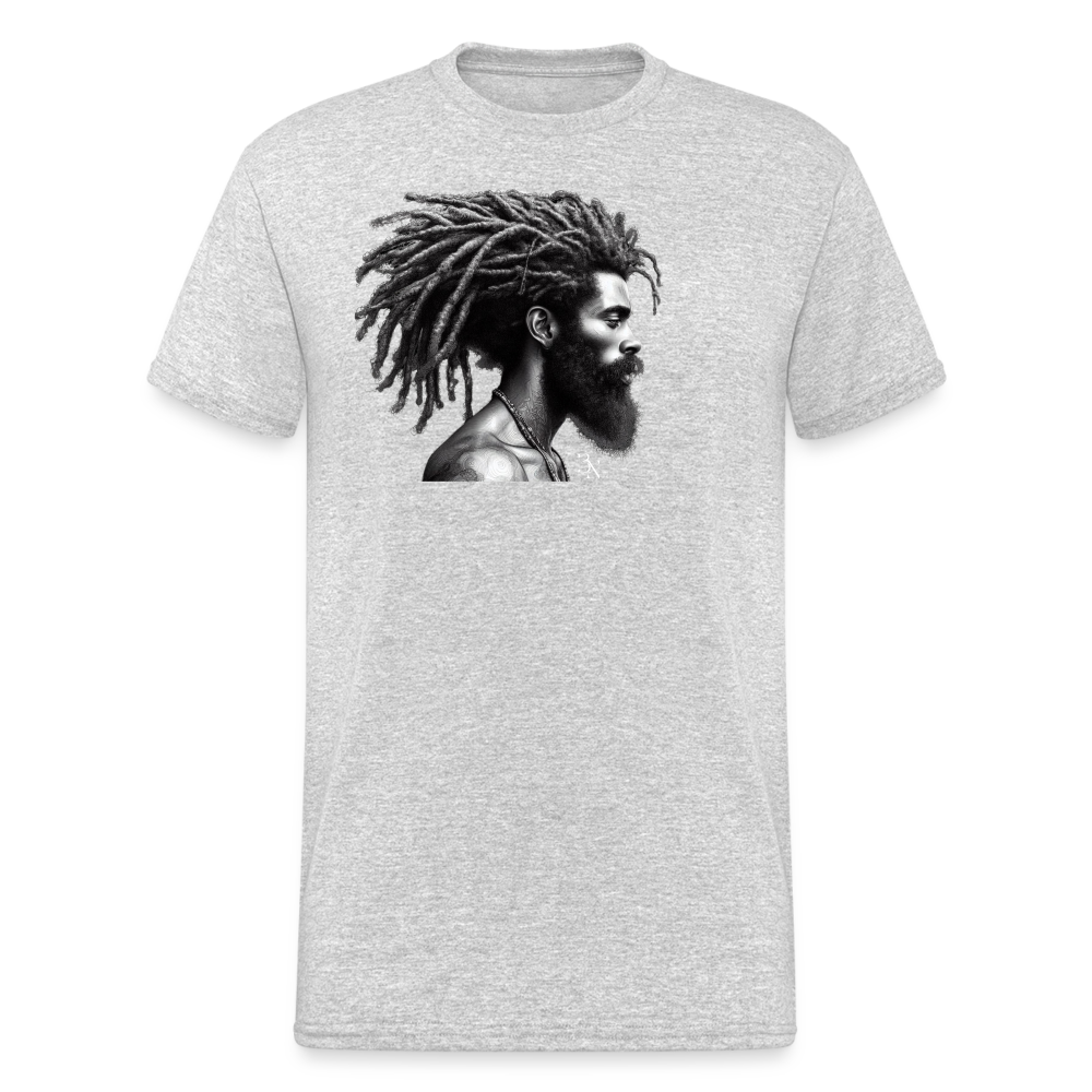 " Rasta Man " - gris chiné