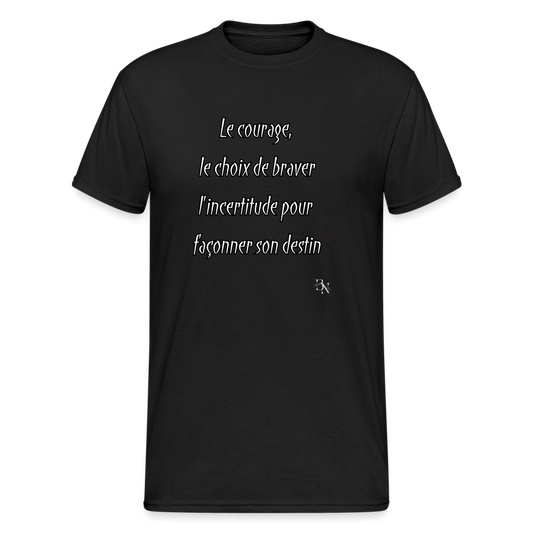 " Il était une citation" - noir