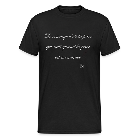 " Il était une citation " - noir