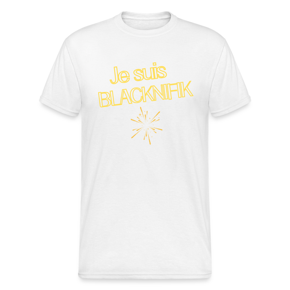 Je Suis Blacknifik - blanc
