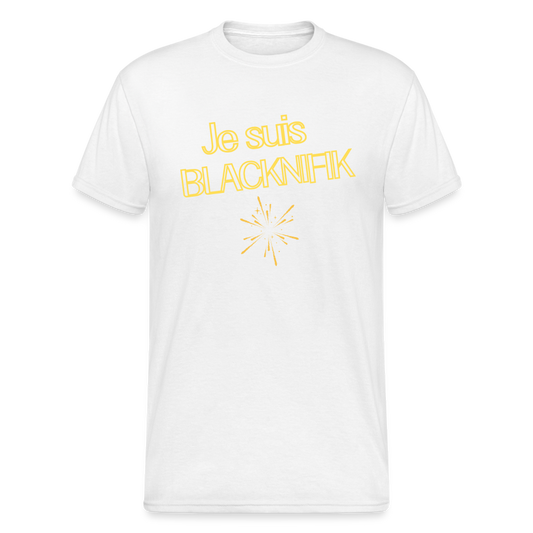 Je Suis Blacknifik - blanc