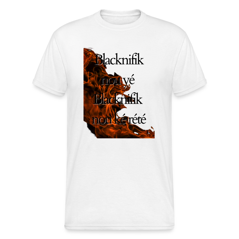 Blacknifik Nou Yé Blacknifik Nou ké rété - blanc