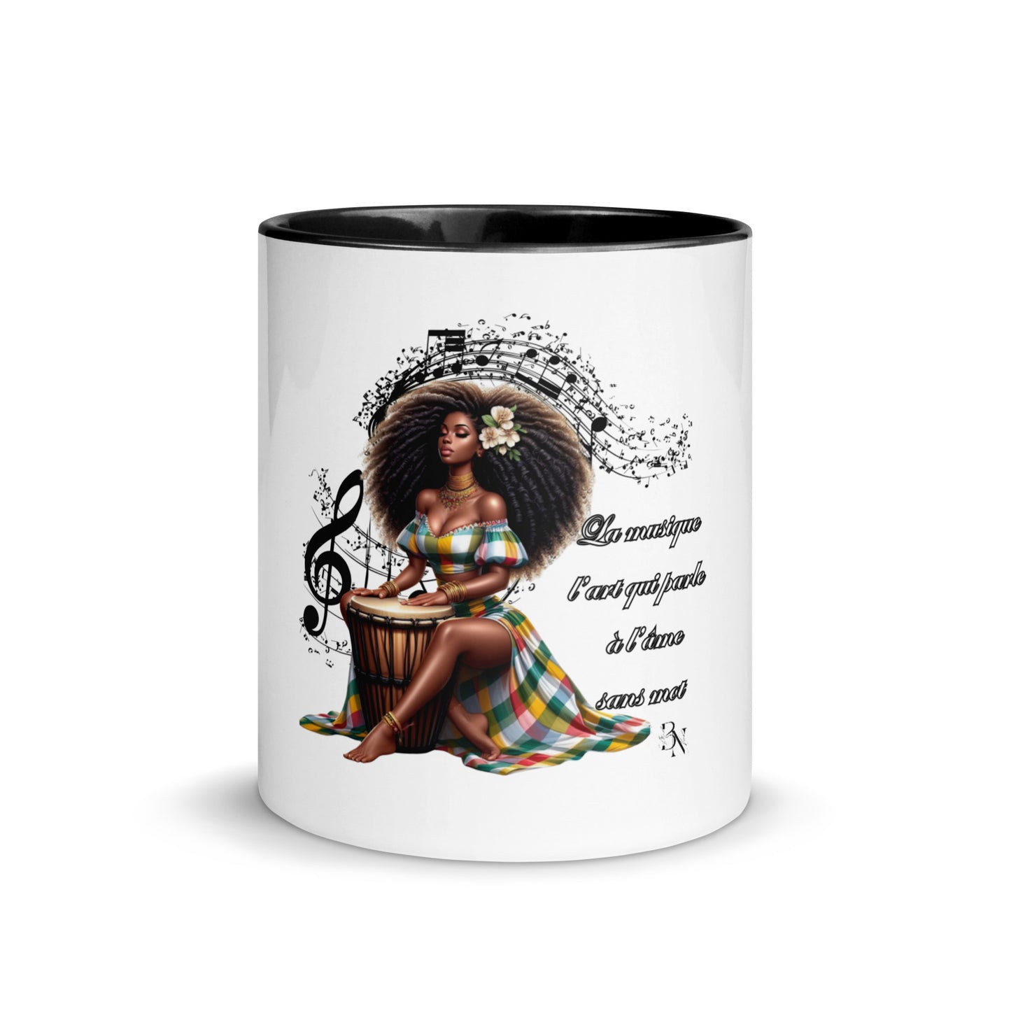 Mug à Intérieur Coloré Blacknifik