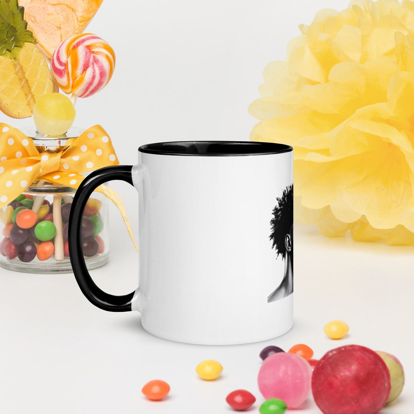 Mug à Intérieur Coloré Blacknifik