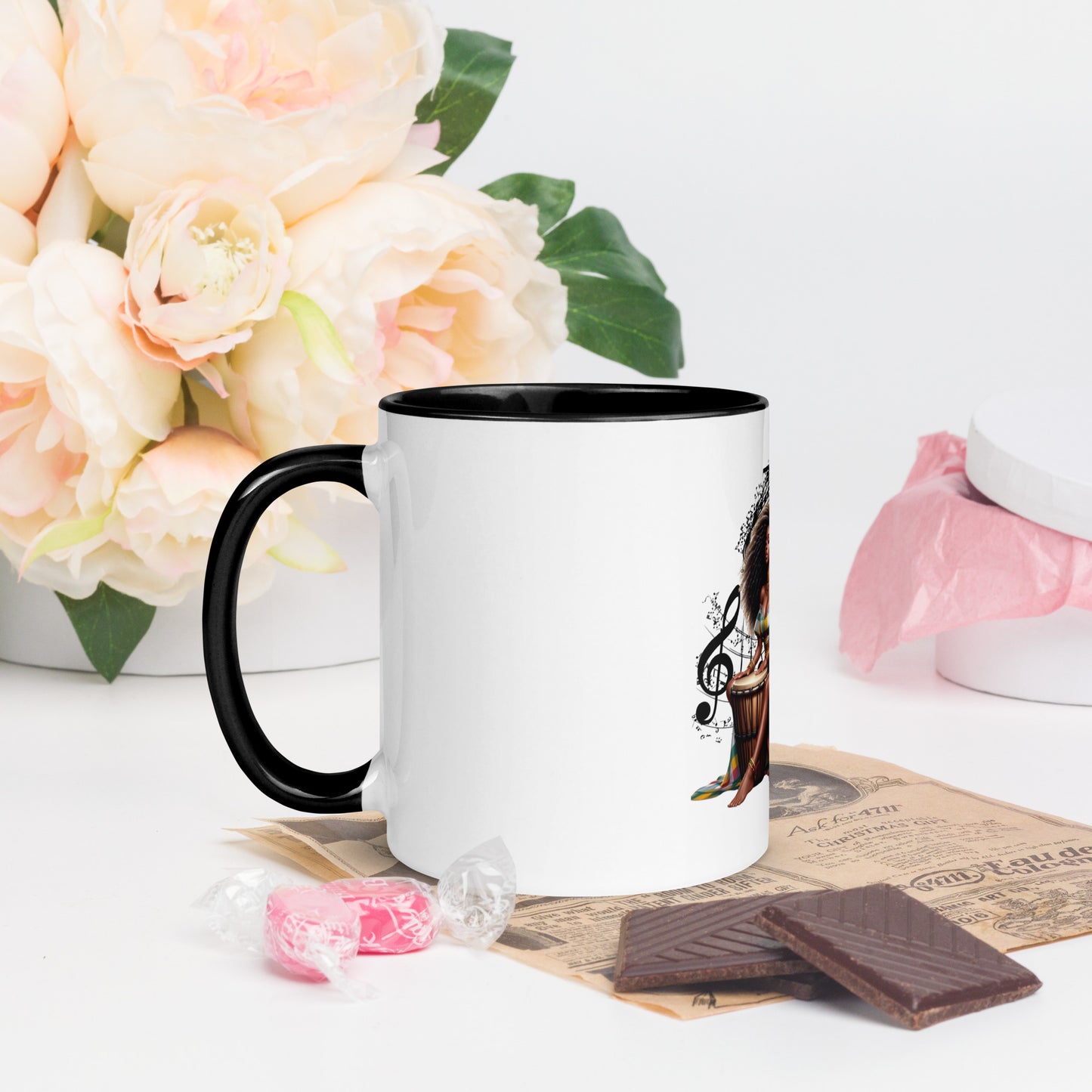 Mug à Intérieur Coloré Blacknifik