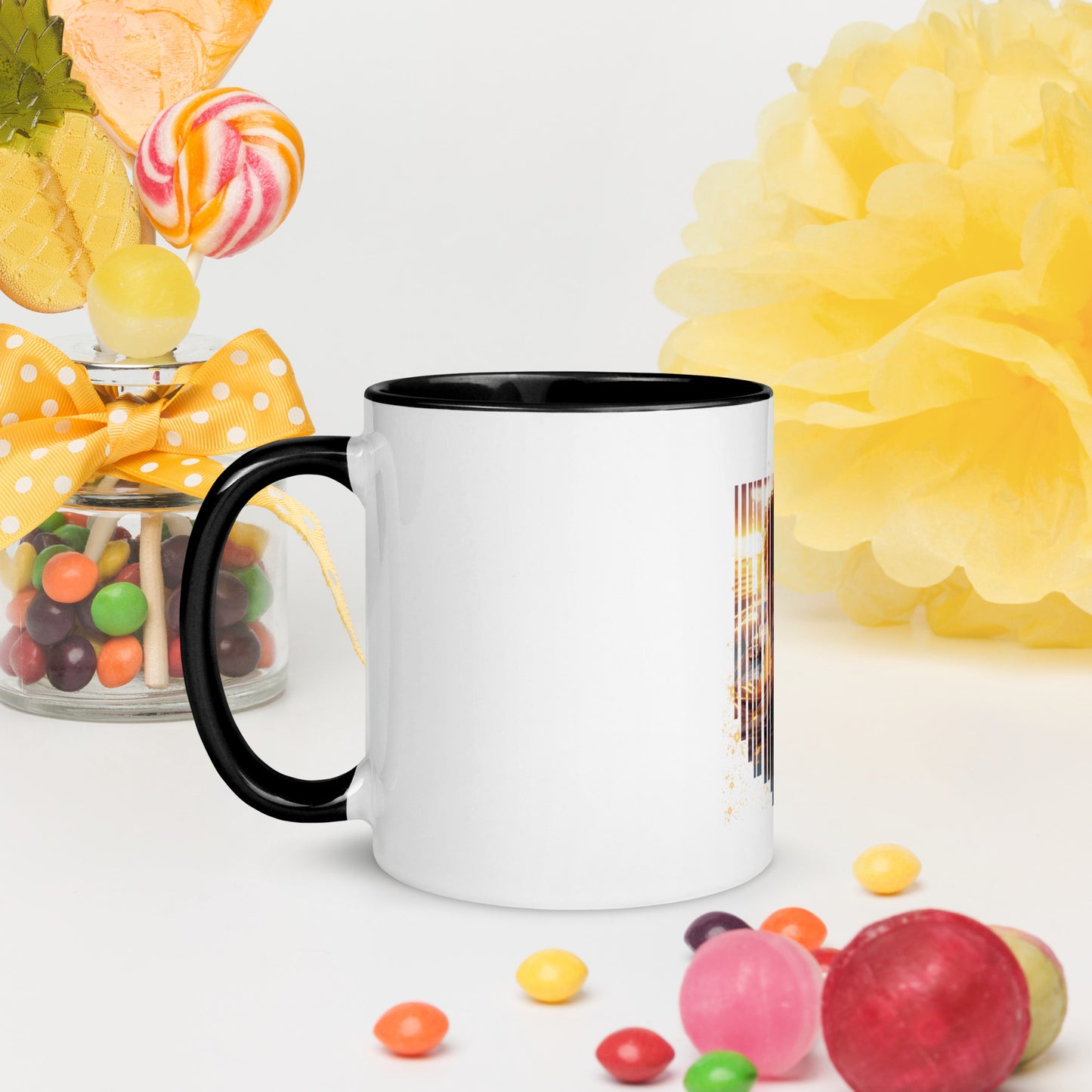 Mug à Intérieur Coloré Blacknifik