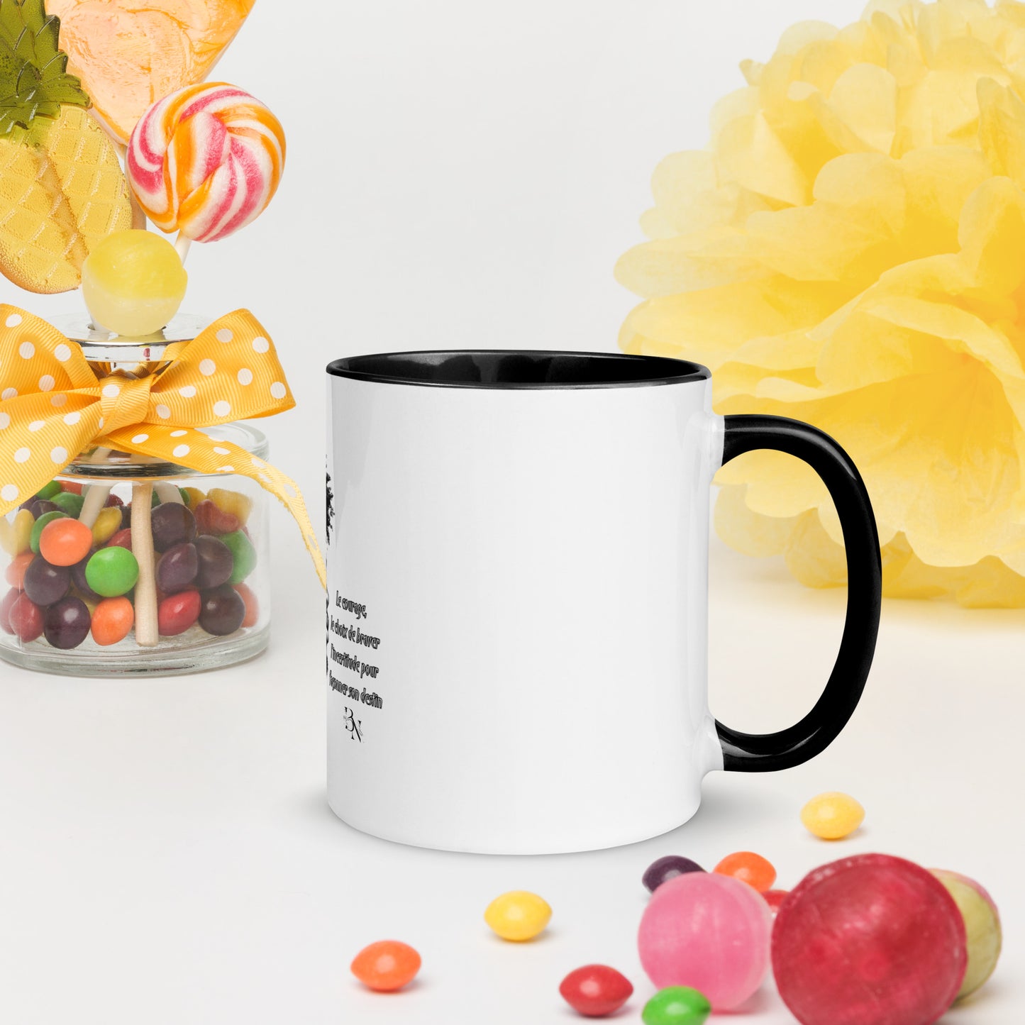 Mug à Intérieur Coloré Blacknifik