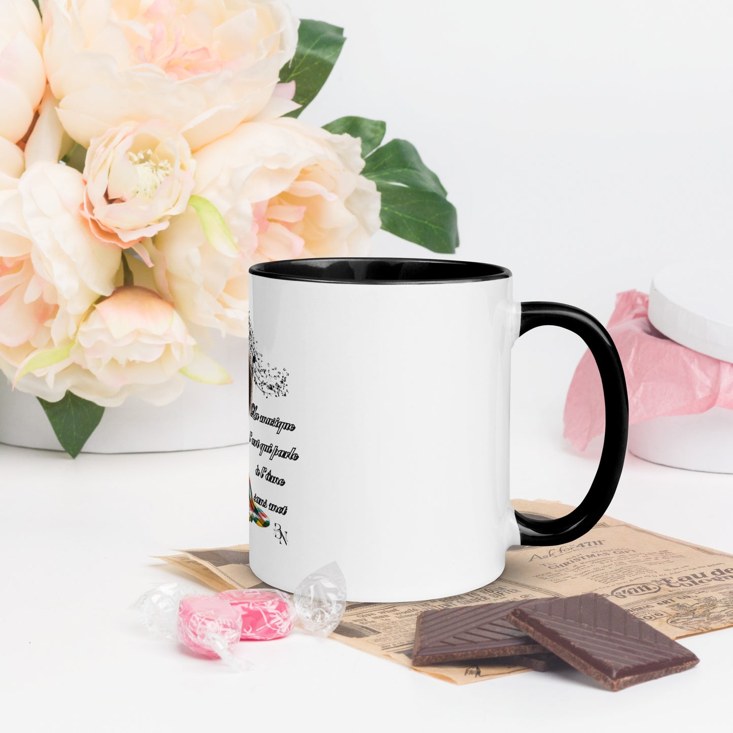 Mug à Intérieur Coloré Blacknifik