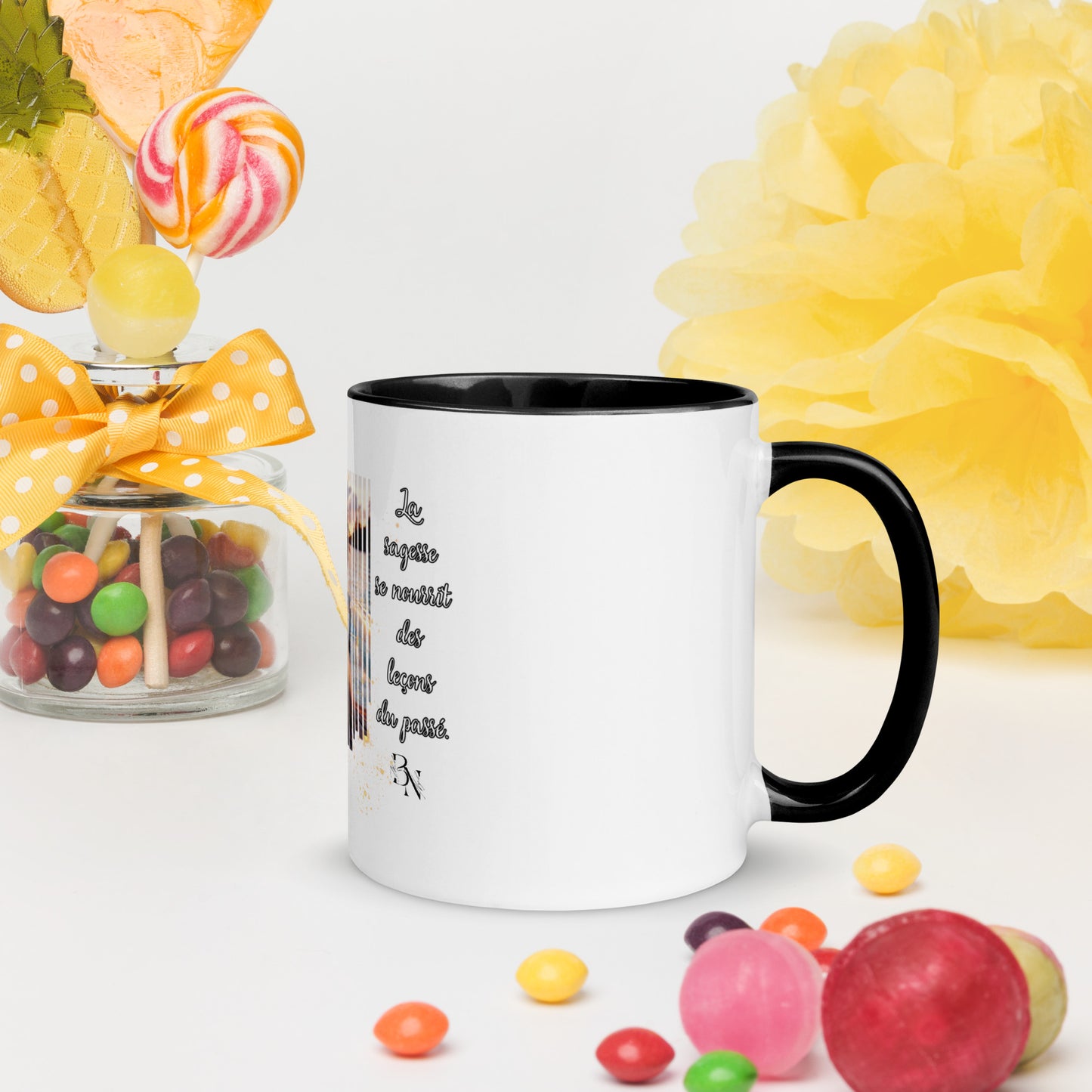 Mug à Intérieur Coloré Blacknifik