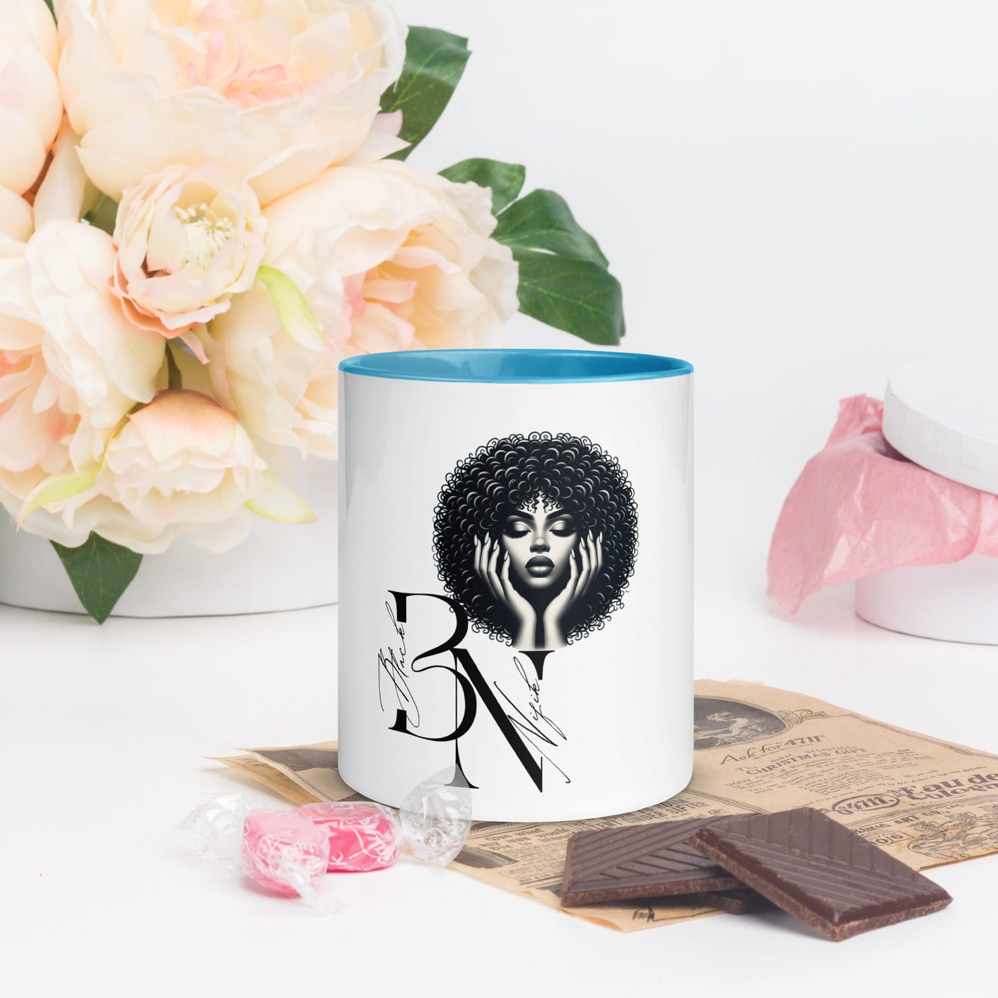 Mug à Intérieur Coloré Blacknifik