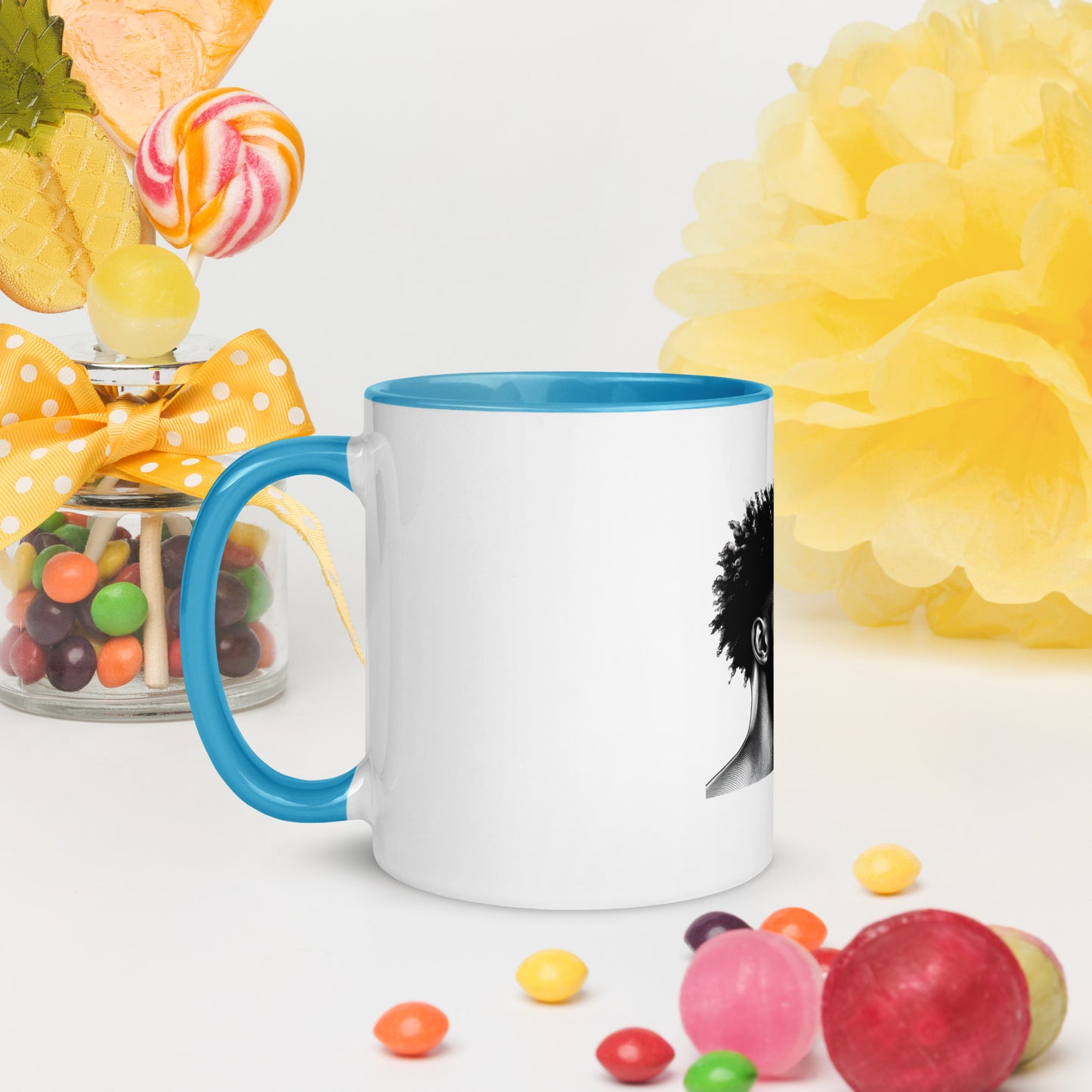 Mug à Intérieur Coloré Blacknifik
