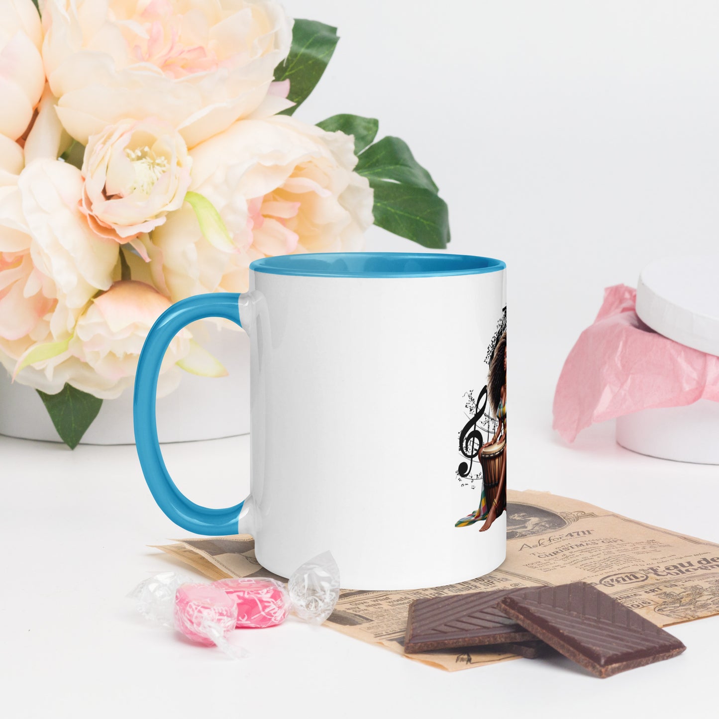 Mug à Intérieur Coloré Blacknifik