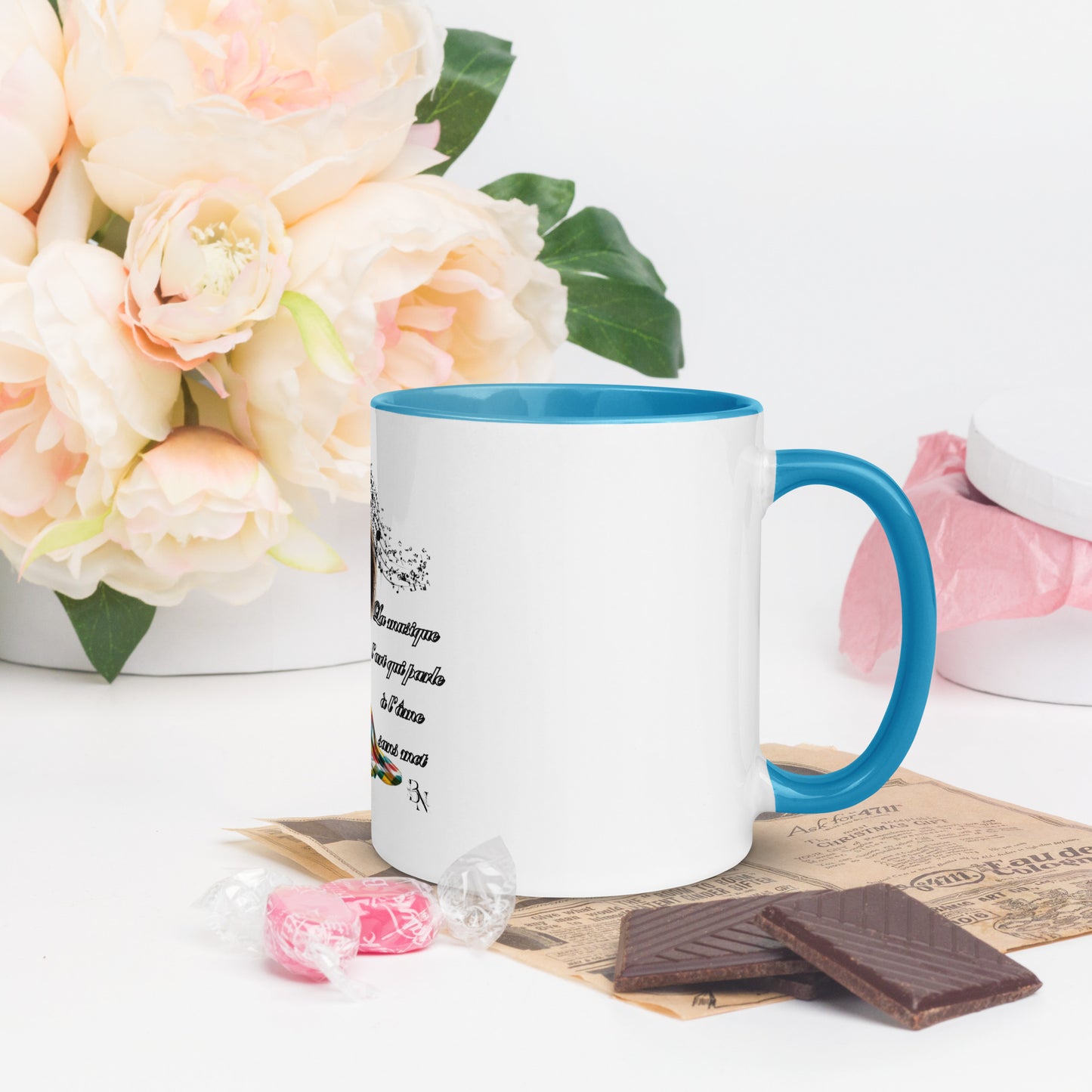 Mug à Intérieur Coloré Blacknifik