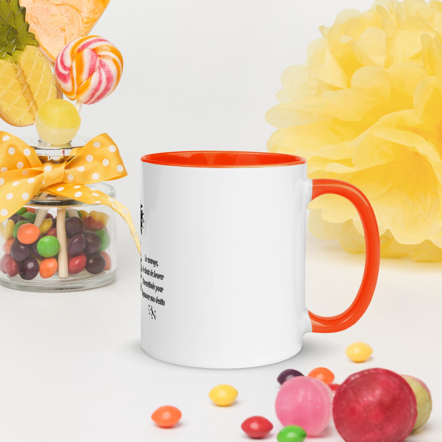 Mug à Intérieur Coloré Blacknifik