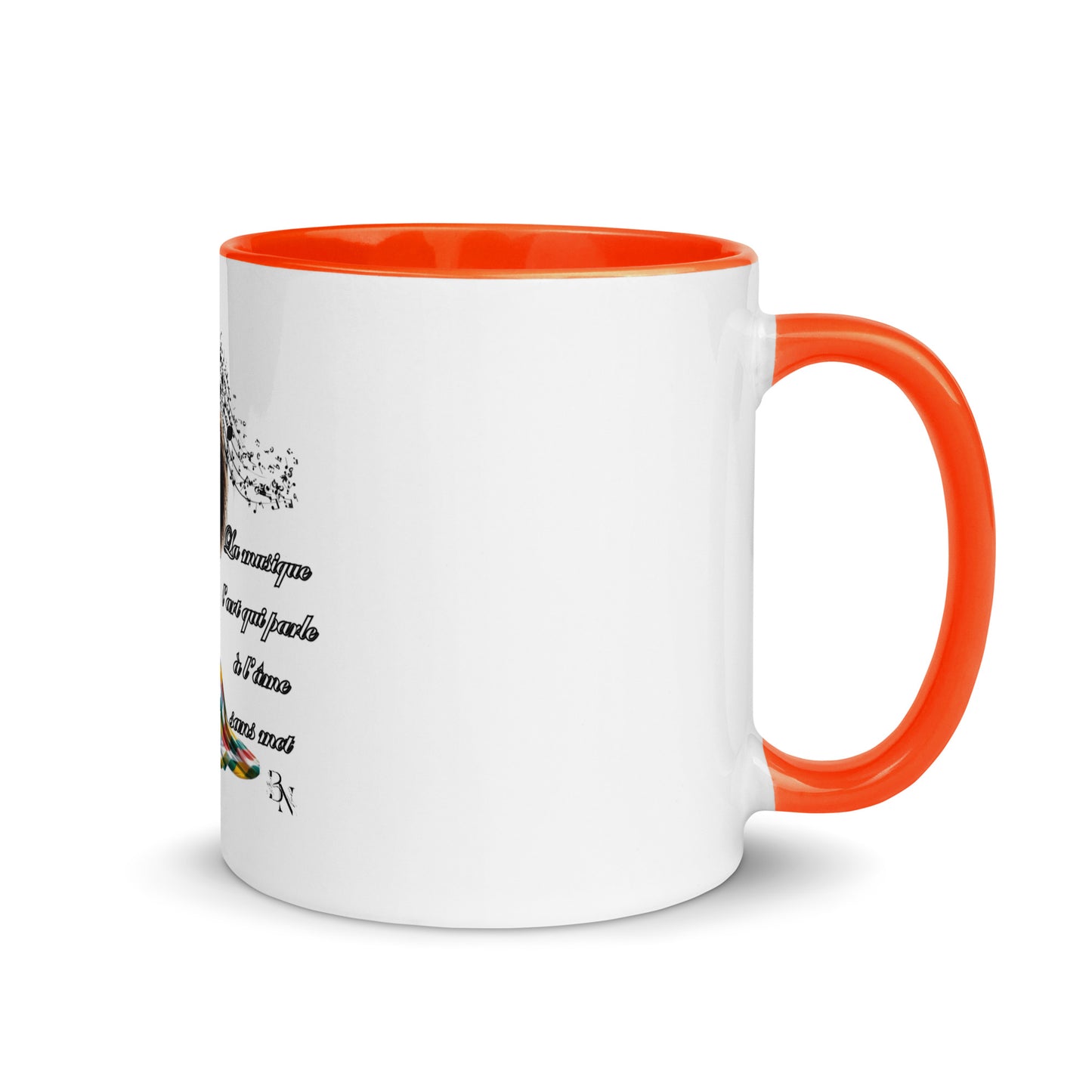 Mug à Intérieur Coloré Blacknifik