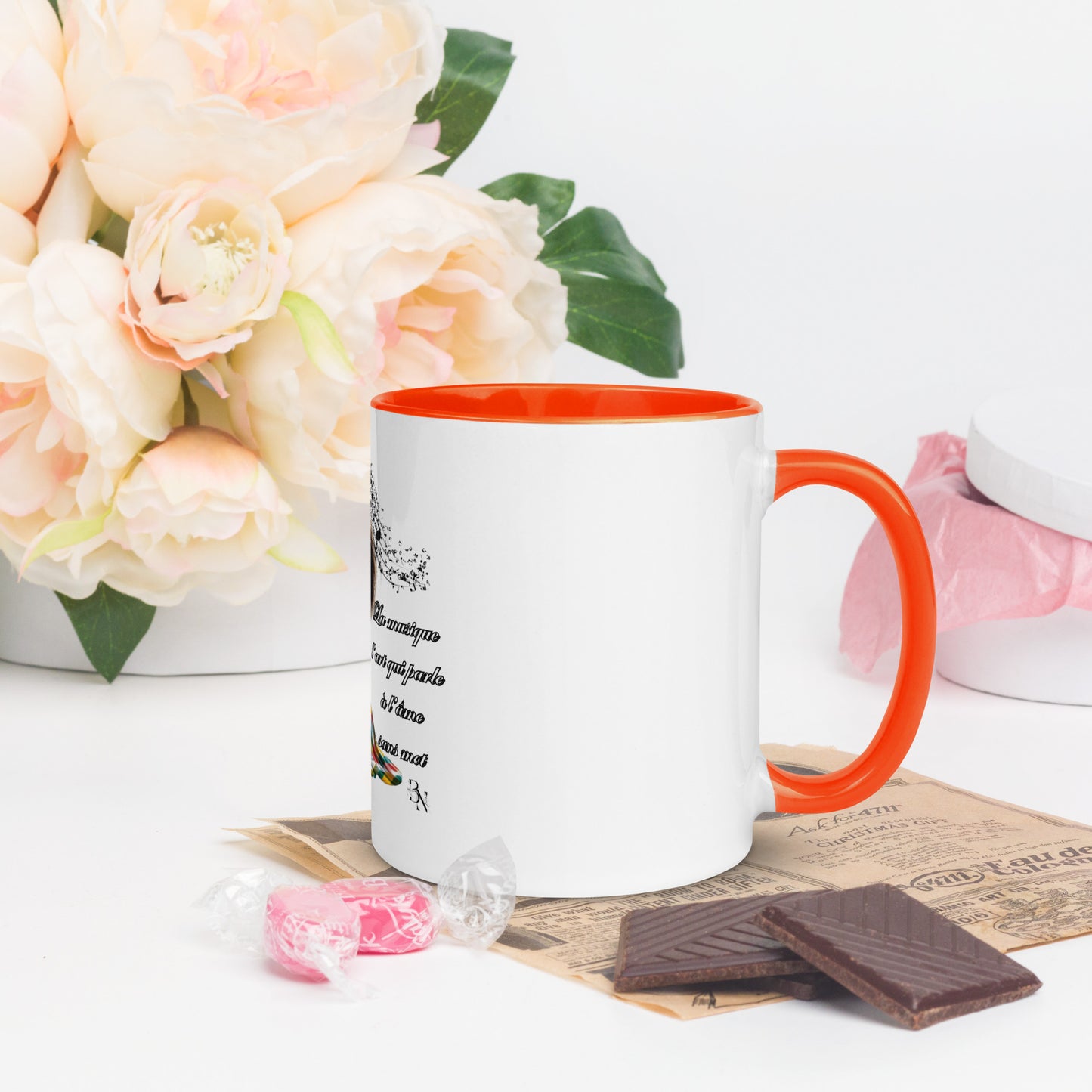 Mug à Intérieur Coloré Blacknifik