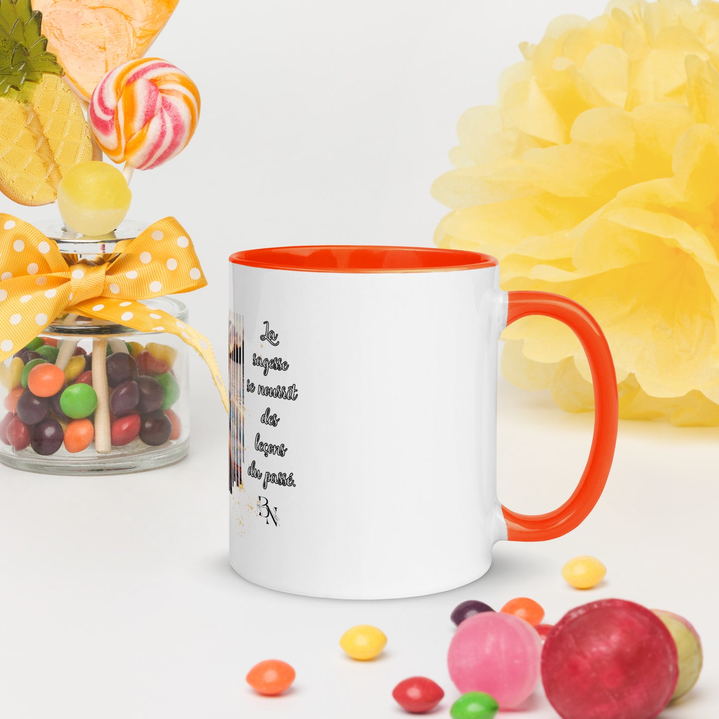 Mug à Intérieur Coloré Blacknifik