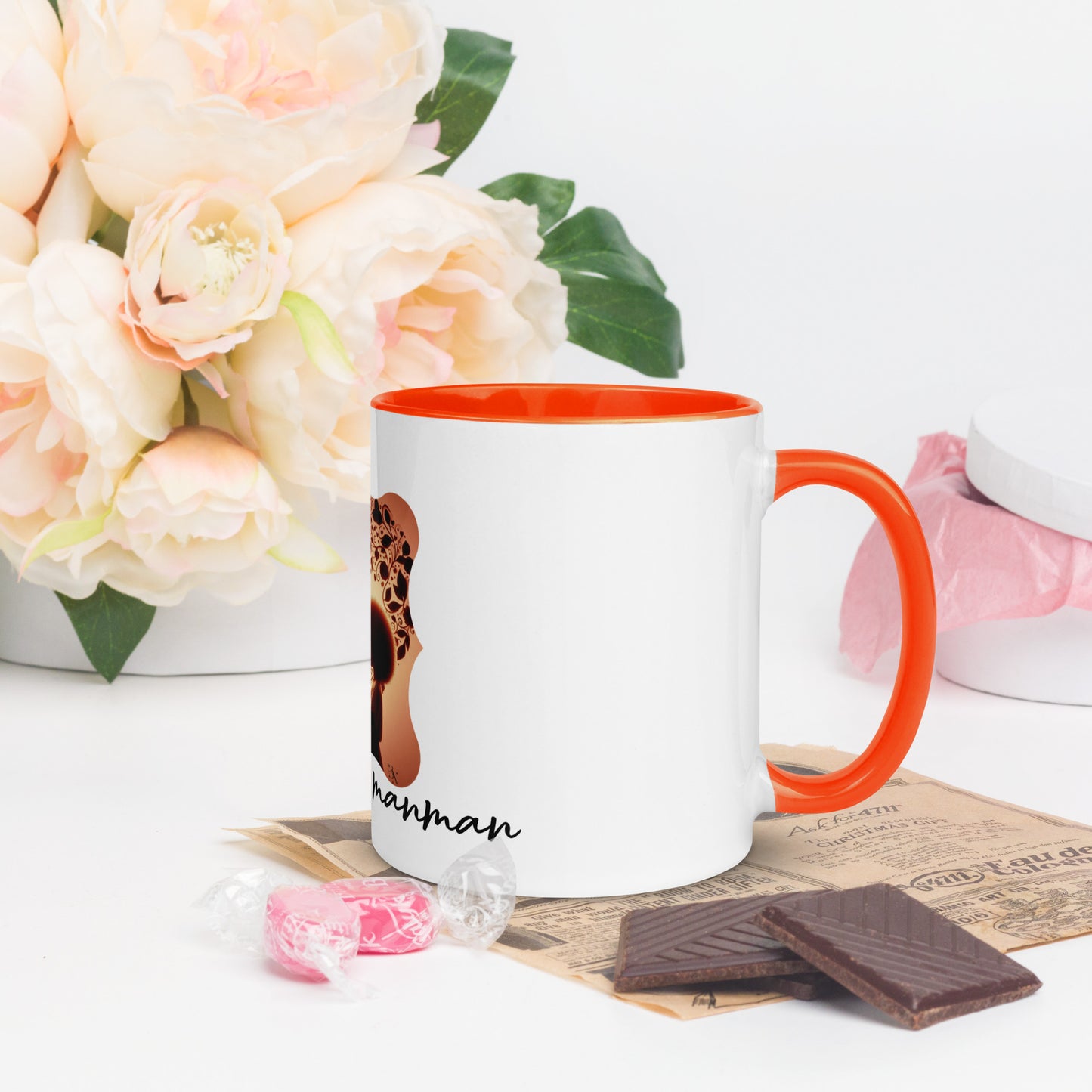 Mug à Intérieur Coloré Bonne Fête Maman