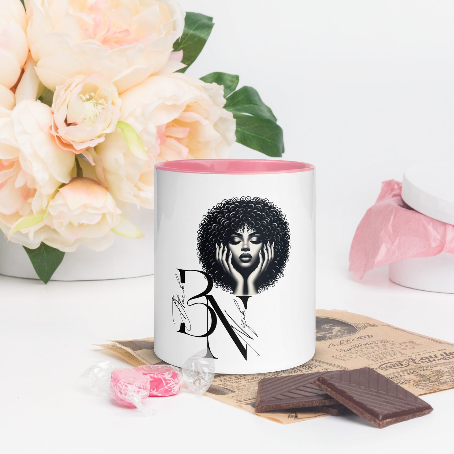 Mug à Intérieur Coloré Blacknifik