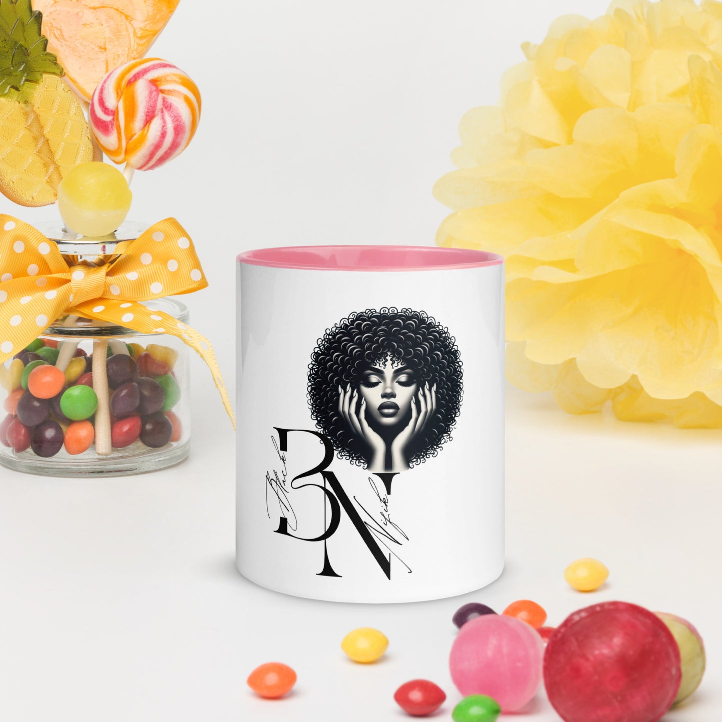 Mug à Intérieur Coloré Blacknifik
