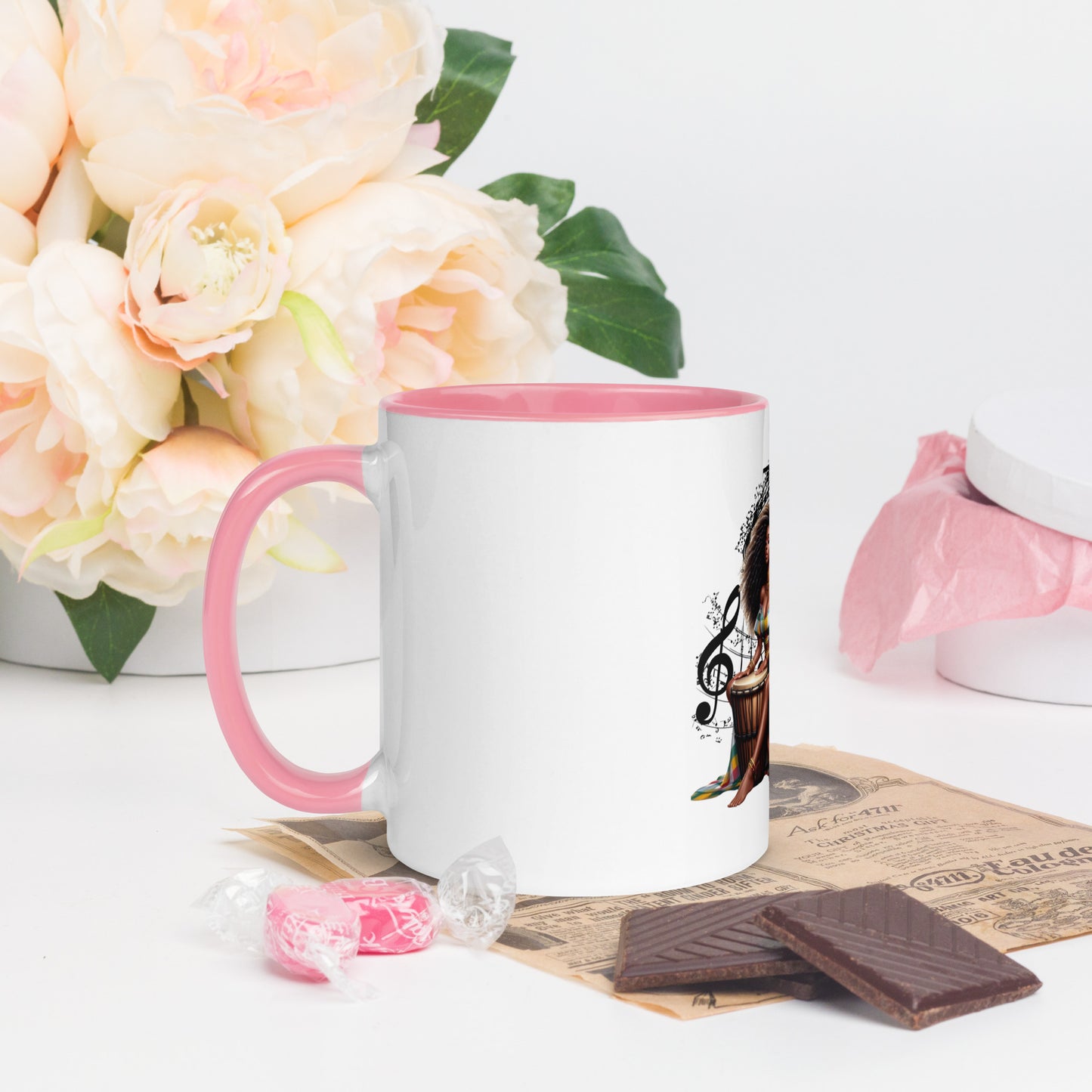 Mug à Intérieur Coloré Blacknifik