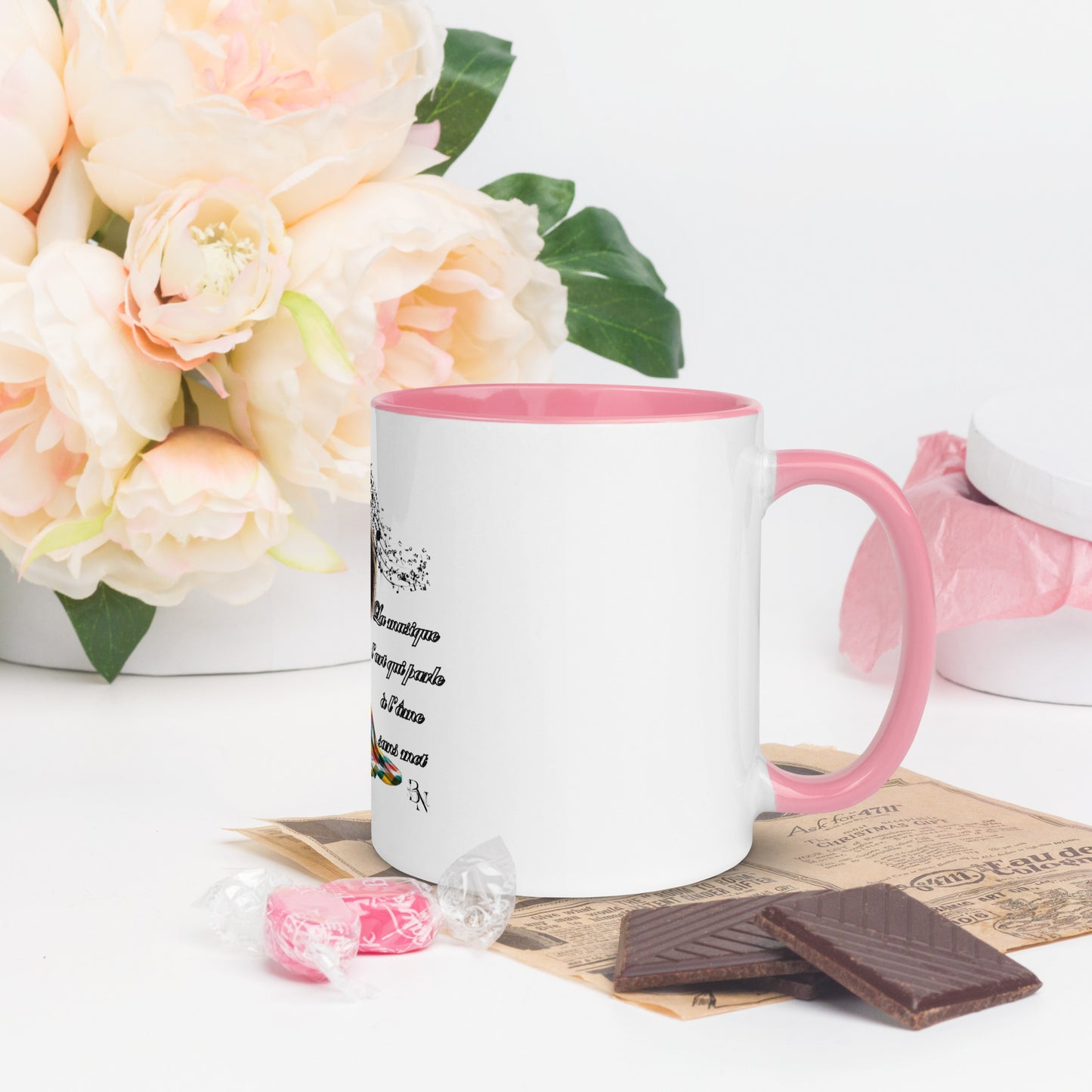 Mug à Intérieur Coloré Blacknifik