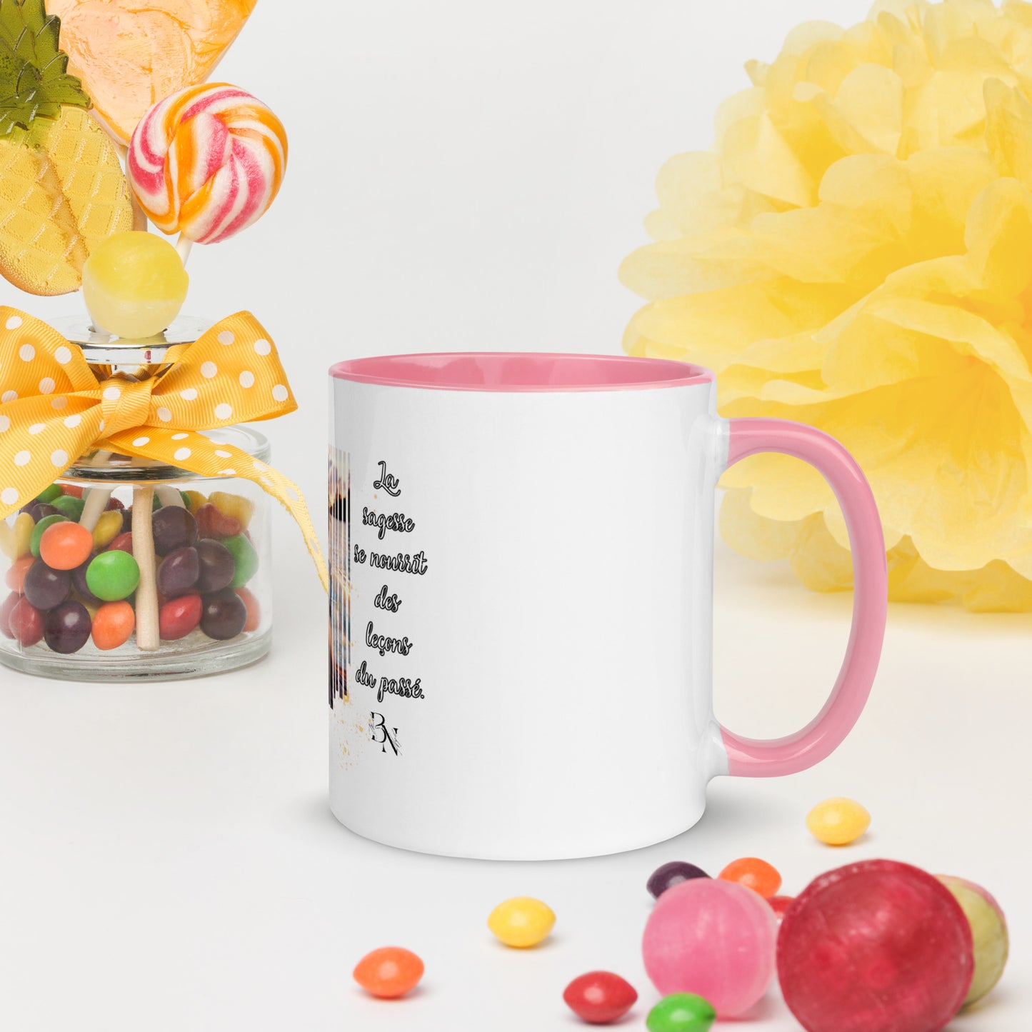 Mug à Intérieur Coloré Blacknifik