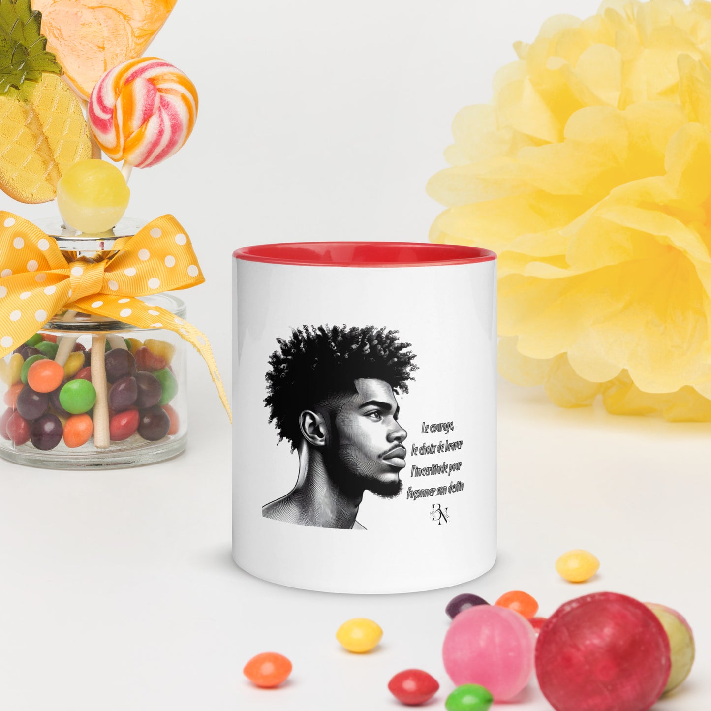 Mug à Intérieur Coloré Blacknifik