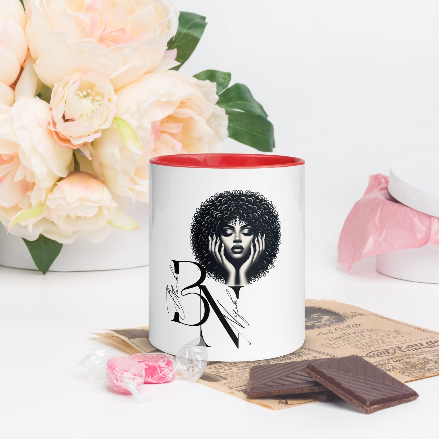 Mug à Intérieur Coloré Blacknifik