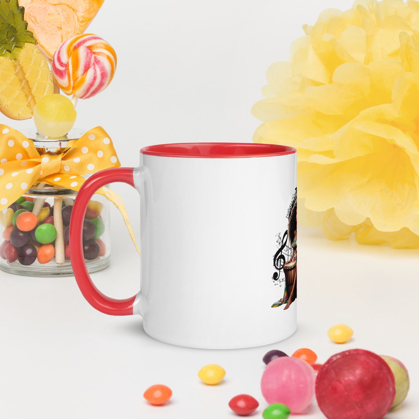 Mug à Intérieur Coloré Blacknifik