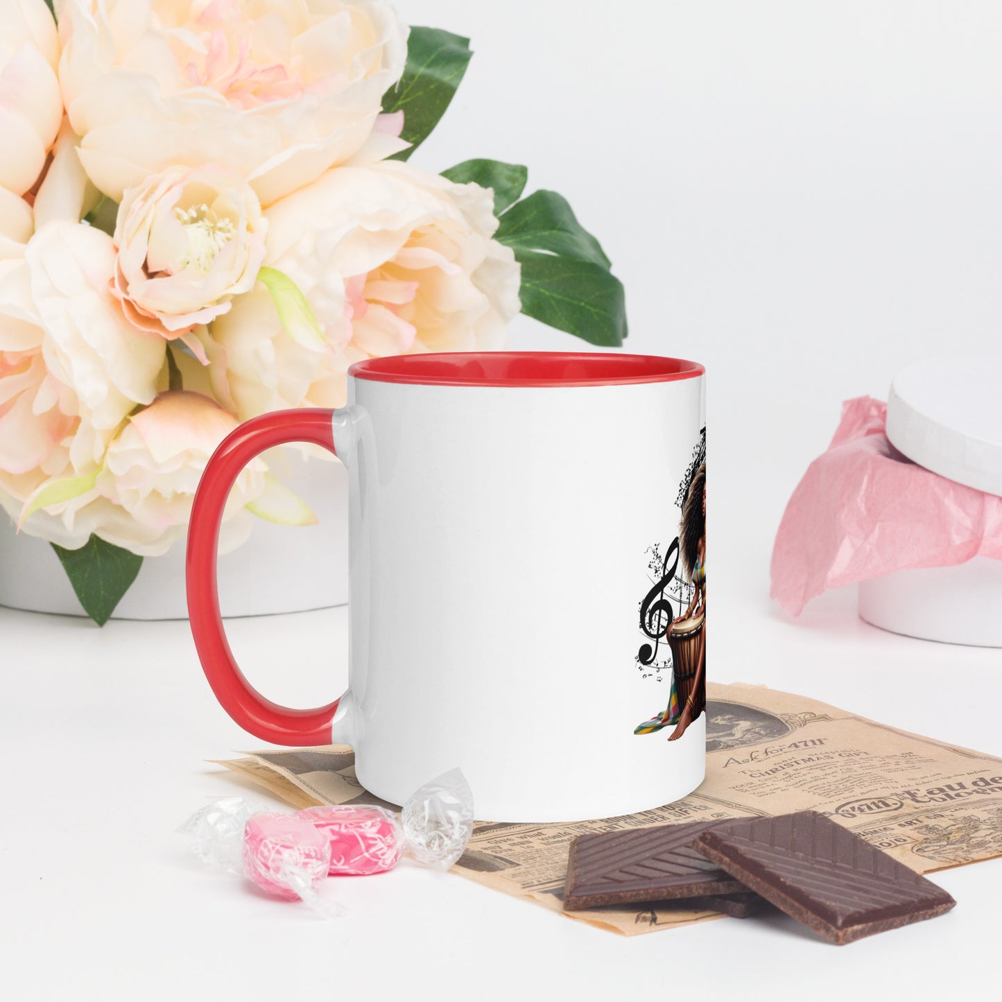 Mug à Intérieur Coloré Blacknifik