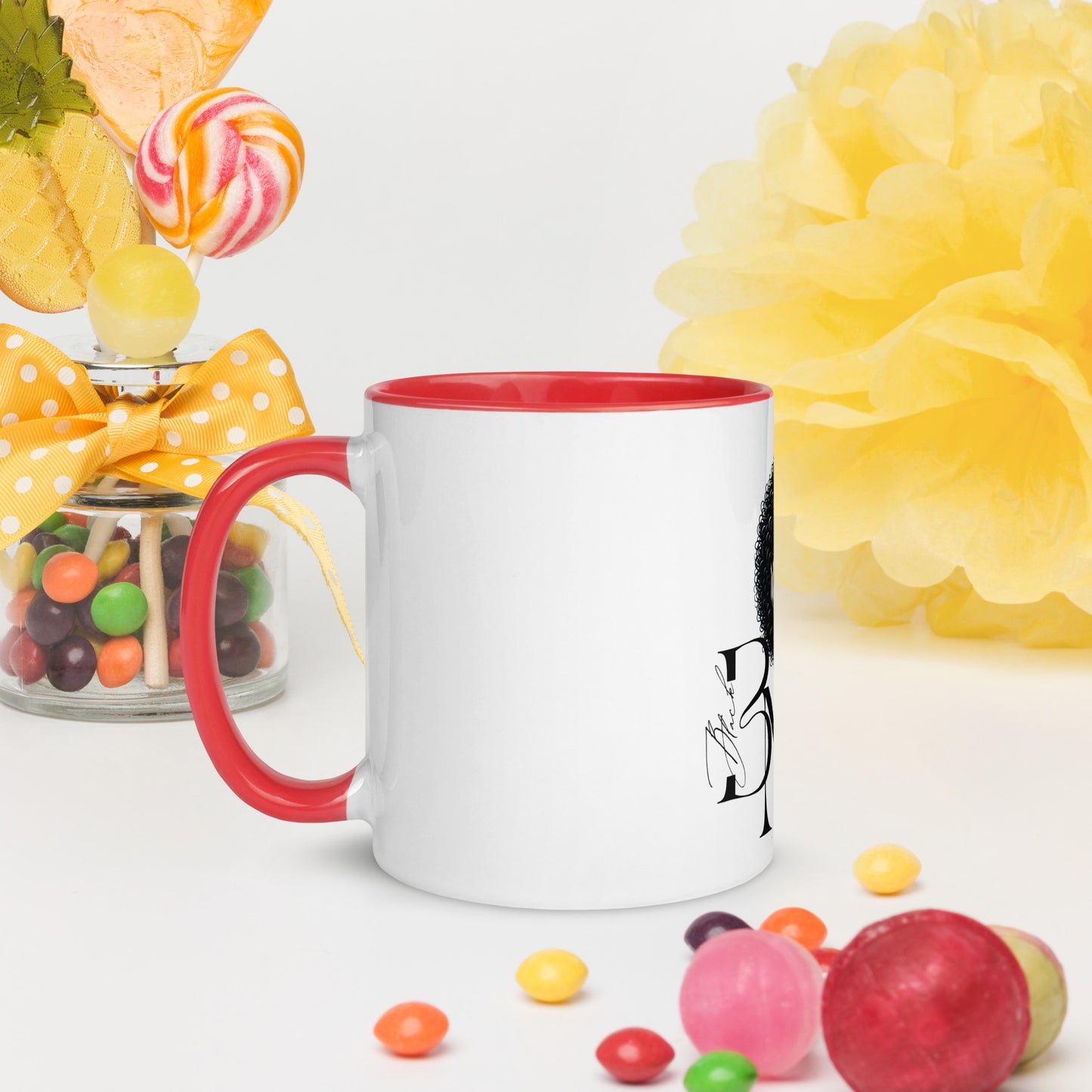 Mug à Intérieur Coloré Blacknifik