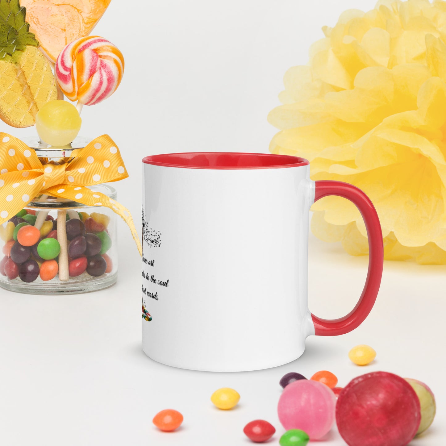 Mug à Intérieur Coloré Blacknifik