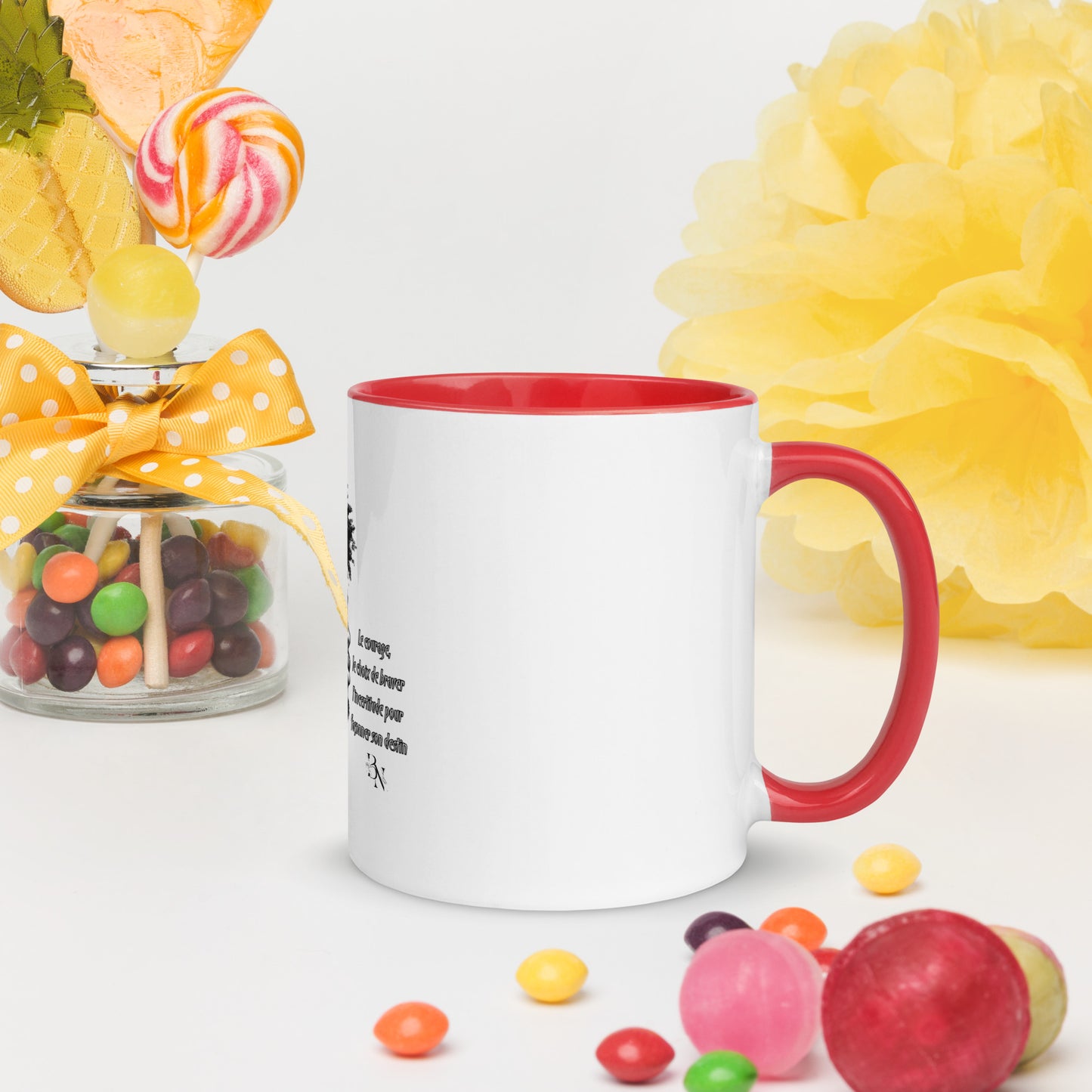 Mug à Intérieur Coloré Blacknifik