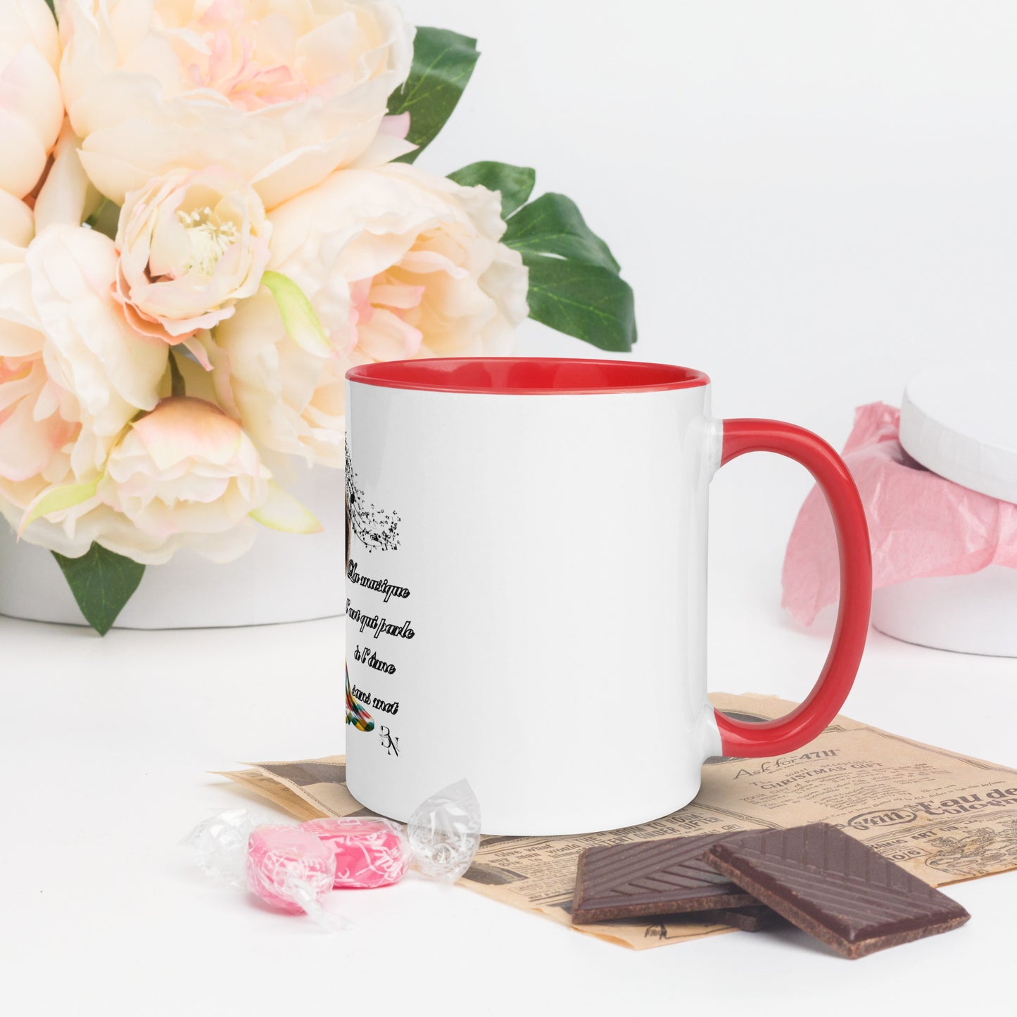 Mug à Intérieur Coloré Blacknifik