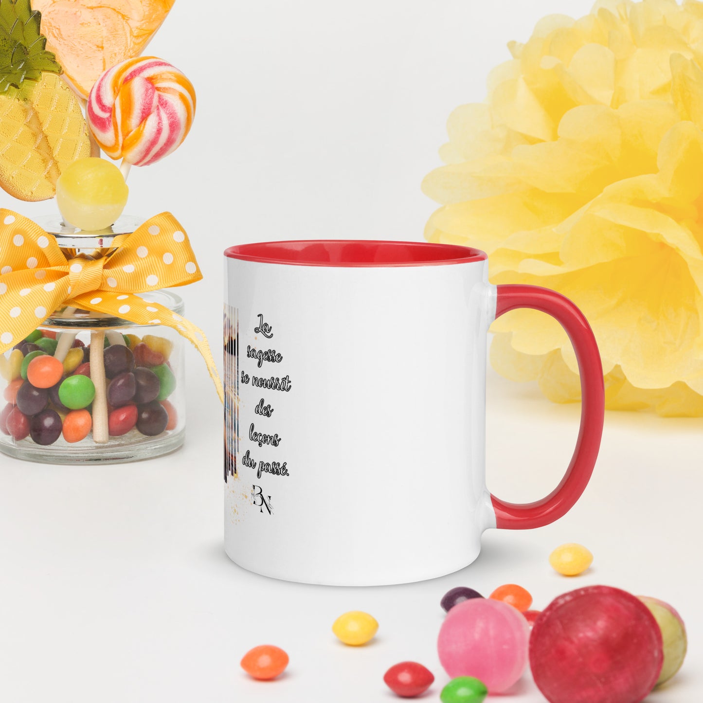 Mug à Intérieur Coloré Blacknifik