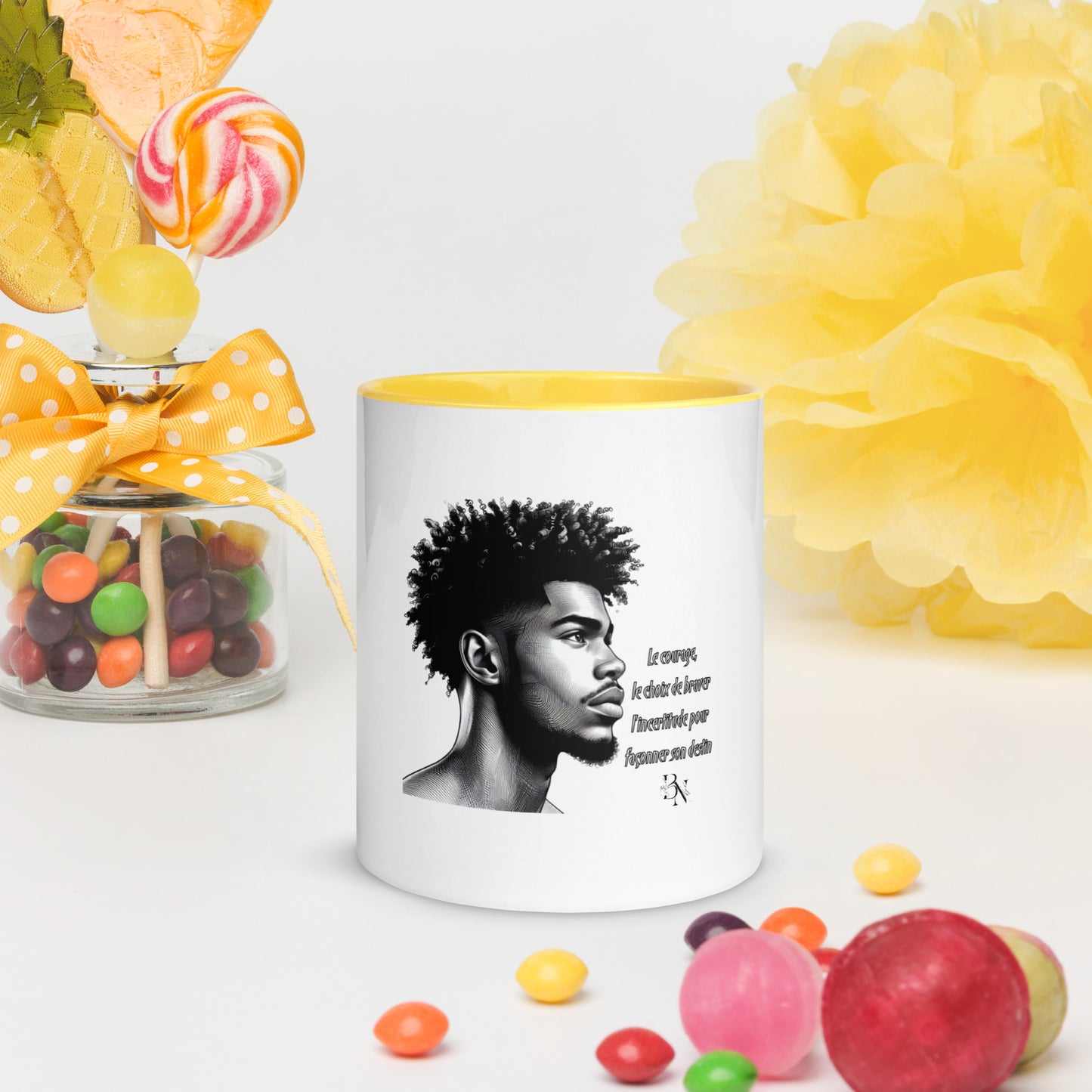 Mug à Intérieur Coloré Blacknifik