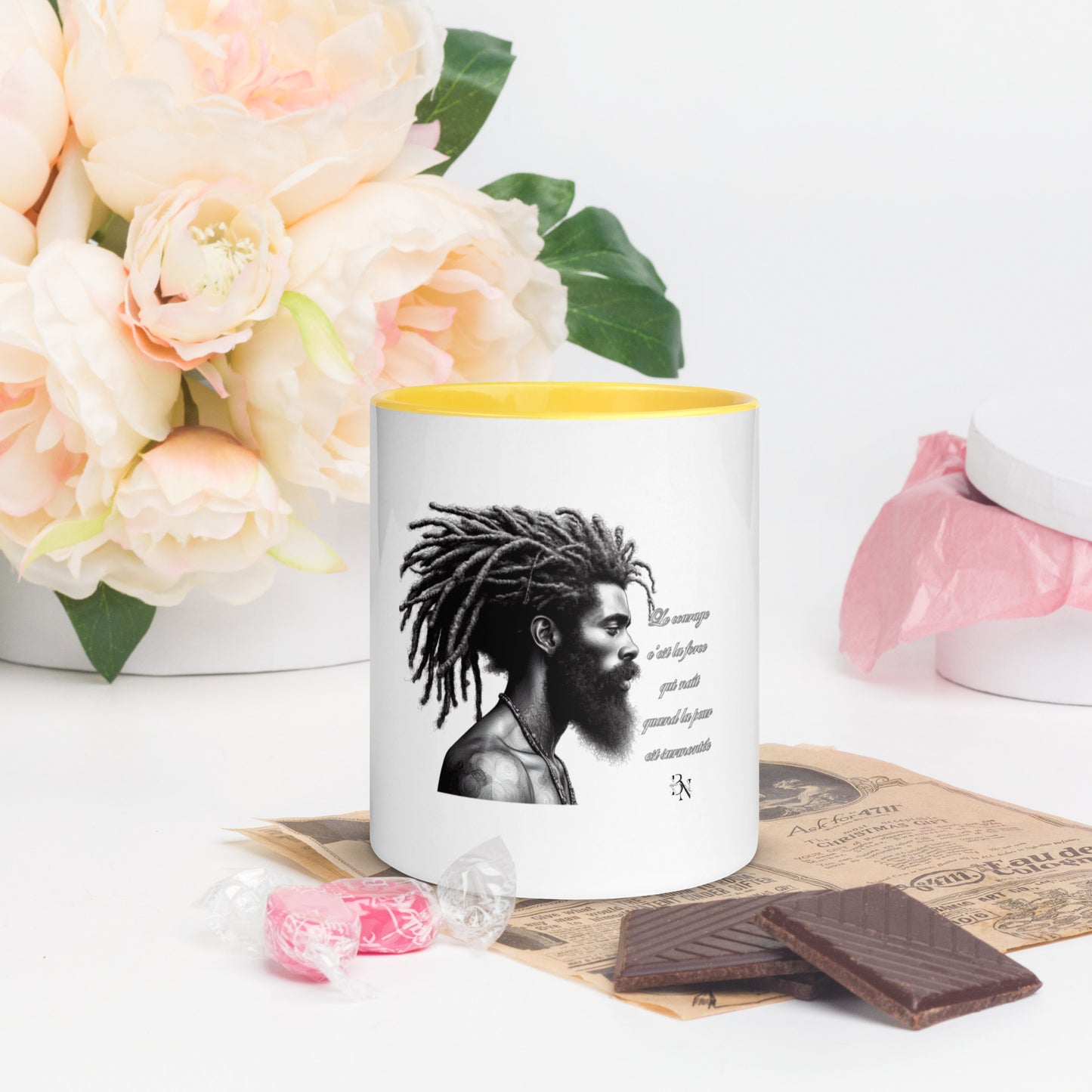 Mug à Intérieur Coloré Blacknifik