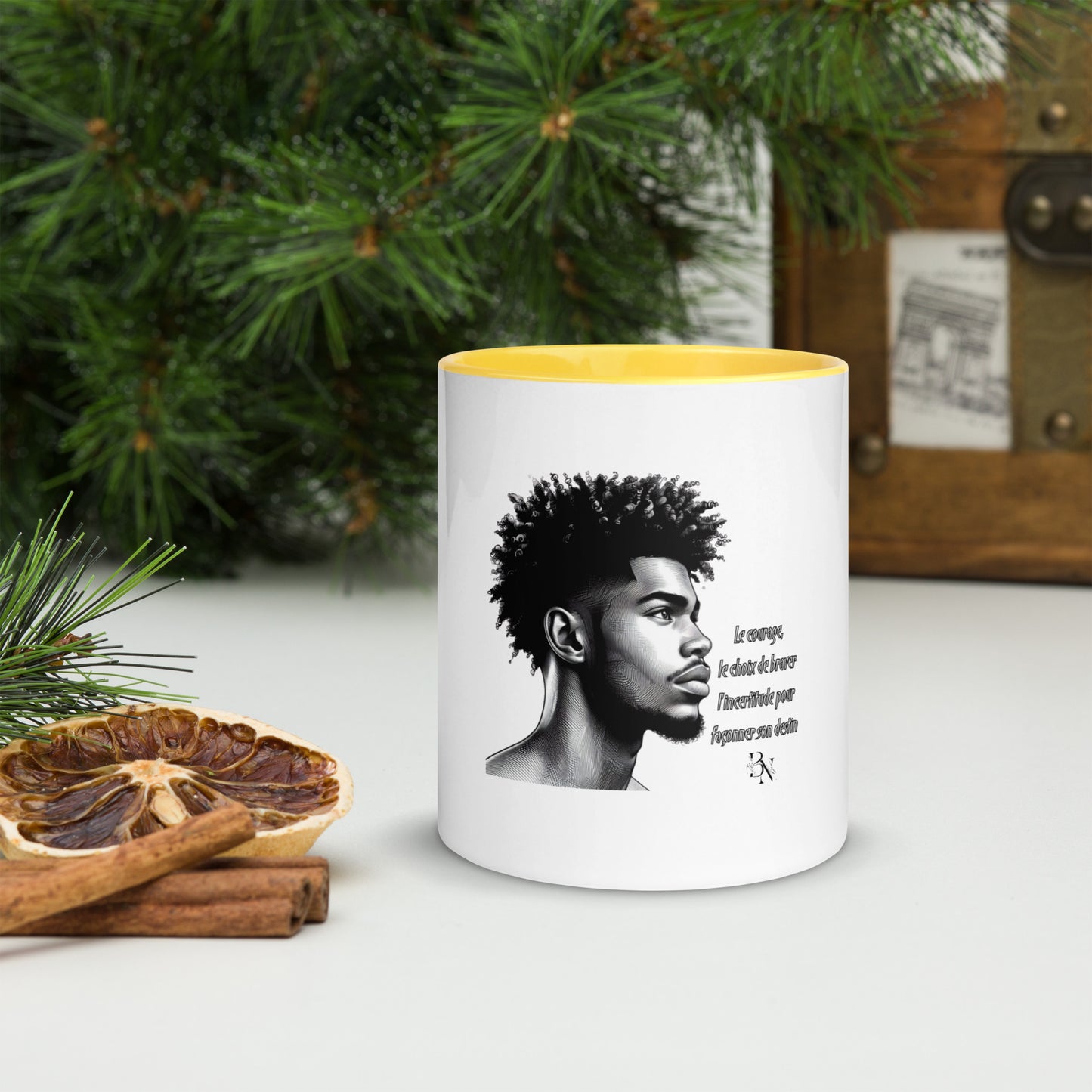 Mug à Intérieur Coloré Blacknifik