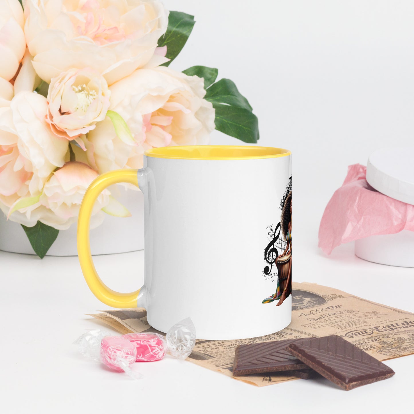 Mug à Intérieur Coloré Blacknifik